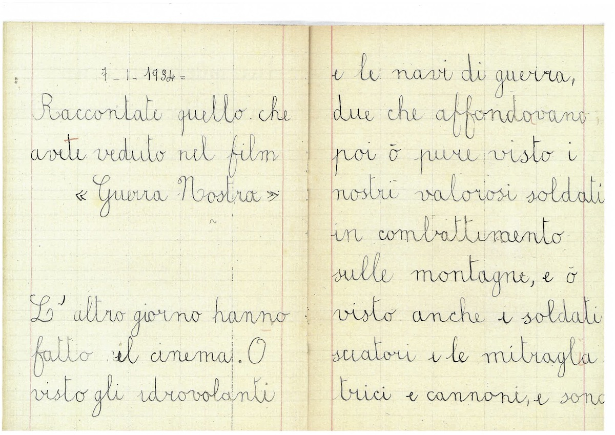 1934 Toscani Virgilio Quaderno10