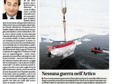 &quot;La tolleranza è per me un principio inalienabile&quot;, Corriere del Ticino, 24 settembre 2010