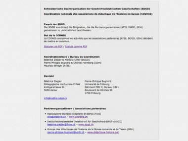 Nuovo sito della CODHIS