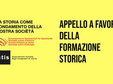 Appello a favore della formazione storica
