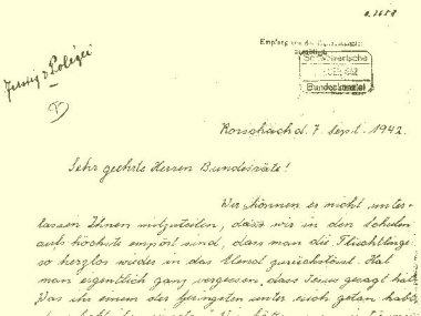 «Gli svizzeri di fronte alla politica di chiusura delle frontiere. La protesta civile delle ragazze di Rorschach»