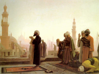 Preghiera al Cairo (Jean-Léon Gérôme, 1865)