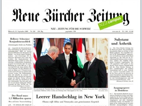 &quot;Sämtliche Grenzen überschritten&quot;, Neue Zürcher Zeitung, 24 settembre 2010