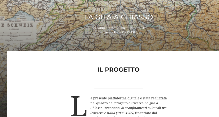 La gita a Chiasso. Trent’anni di sconfinamenti culturali tra Svizzera e Italia (1935-1965) 