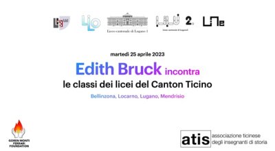 Edith Bruck incontra le classi dei licei del Canton Ticino